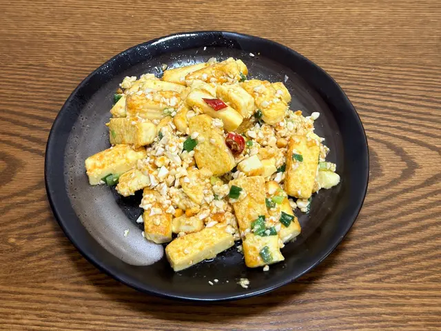 金沙豆腐 — $<T k="steps" /> 6