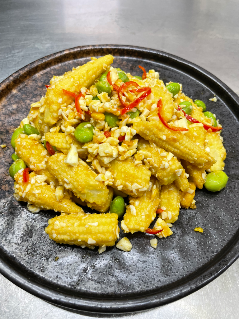 金沙玉米筍