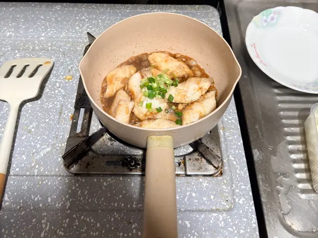 蒜味醬香鯛魚 — $<T k="steps" /> 5