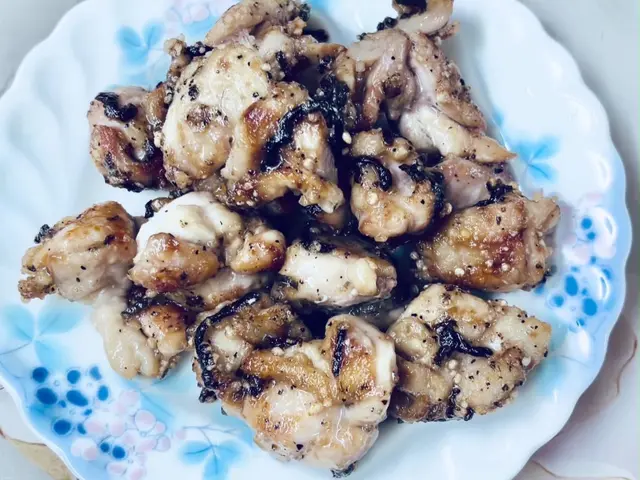健康日式鹽昆布煎腿肉