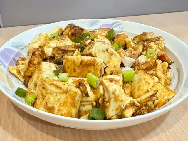 家常金沙豆腐（雞蛋豆腐版本）